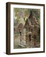 Down Pour-LaVere Hutchings-Framed Giclee Print