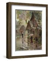 Down Pour-LaVere Hutchings-Framed Giclee Print