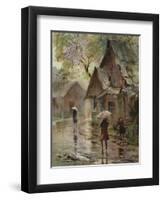 Down Pour-LaVere Hutchings-Framed Giclee Print