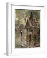 Down Pour-LaVere Hutchings-Framed Giclee Print