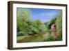 Down Stream to the Mill, 2010-Anthony Rule-Framed Giclee Print