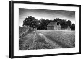 Down the Dirt Lane-Trent Foltz-Framed Art Print