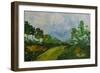 Down the Hill, 2014-Patricia Brintle-Framed Giclee Print