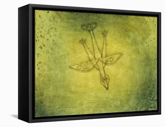 Down the More Troubling Bird-Paul Klee-Framed Stretched Canvas