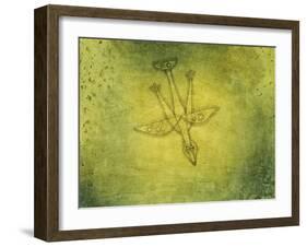 Down the More Troubling Bird-Paul Klee-Framed Giclee Print