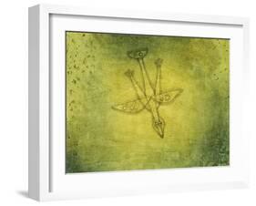 Down the More Troubling Bird-Paul Klee-Framed Giclee Print