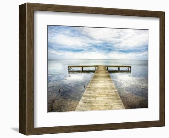 Down the Pier 2-Danny Head-Framed Photographic Print