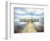 Down the Pier 2-Danny Head-Framed Photographic Print