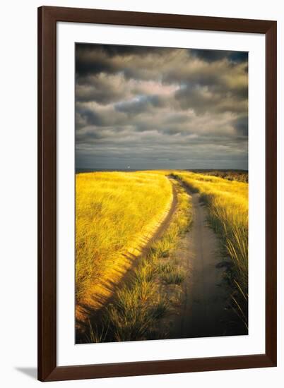 Down the Road-Aledanda-Framed Art Print