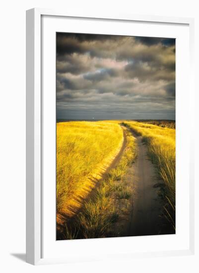 Down the Road-Aledanda-Framed Art Print