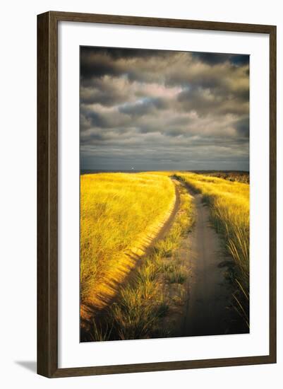 Down the Road-Aledanda-Framed Art Print