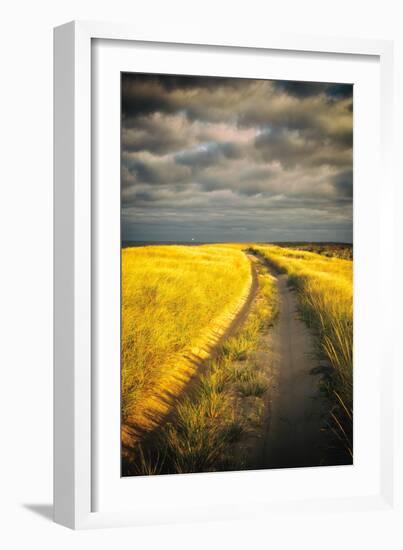 Down the Road-Aledanda-Framed Art Print