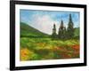 Down the Valley, 2012-Patricia Brintle-Framed Giclee Print