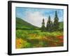 Down the Valley, 2012-Patricia Brintle-Framed Giclee Print