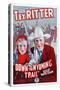 Down the Wyoming Trail, Mary Brodel, Tex Ritter, 1939-null-Stretched Canvas