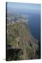 Down to Funchal from Platform at Cabo Girao Second Highest Cliff in World at 589 Metres Portugal-Natalie Tepper-Stretched Canvas