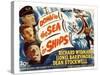 Down to the Sea in Ships, Lionel Barrymore, Dean Stockwell, Richard Widmark, 1949-null-Stretched Canvas