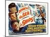 Down to the Sea in Ships, Lionel Barrymore, Dean Stockwell, Richard Widmark, 1949-null-Mounted Photo