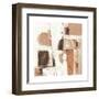 Down to the Street Warm-Mike Schick-Framed Art Print