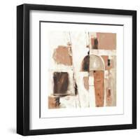 Down to the Street Warm-Mike Schick-Framed Art Print