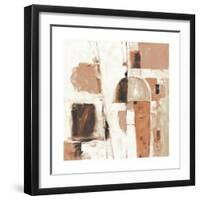 Down to the Street Warm-Mike Schick-Framed Art Print