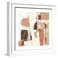 Down to the Street Warm-Mike Schick-Framed Art Print