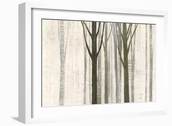 Down to the Woods on White Crop-Avery Tillmon-Framed Art Print