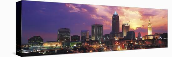 Down Town I-Adam Brock-Stretched Canvas