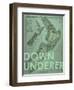 Down Under…er - 1895, New Zealand Map-null-Framed Giclee Print