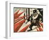 Down with Fascism!, 1929-Viktor Nikolaevich Deni-Framed Giclee Print