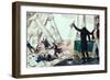 Downfall of Mother Bank, 1833-Henry R. Robinson-Framed Giclee Print