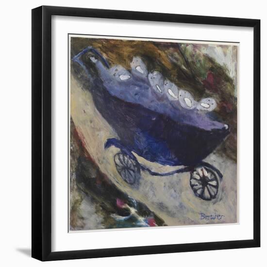 Downhill in a Pram, 2007-Susan Bower-Framed Giclee Print