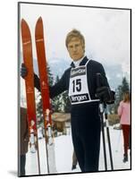 Downhill Racer by Michael Ritchie with Robert Redford, 1969 (photo)-null-Mounted Photo