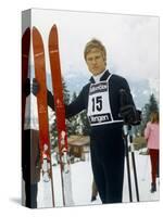 Downhill Racer by Michael Ritchie with Robert Redford, 1969 (photo)-null-Stretched Canvas