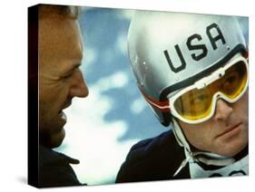 Downhill Racer, Gene Hackman, Robert Redford, 1969-null-Stretched Canvas