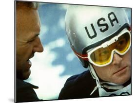 Downhill Racer, Gene Hackman, Robert Redford, 1969-null-Mounted Photo