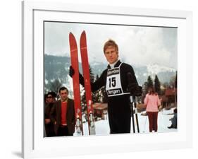 Downhill Racer, Robert Redford, 1969-null-Framed Photo