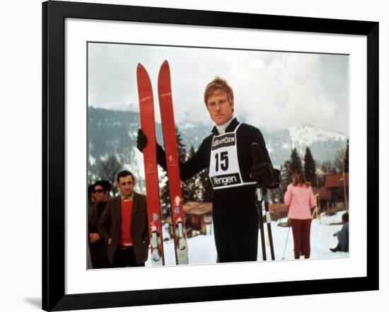 Downhill Racer, Robert Redford, 1969-null-Framed Photo