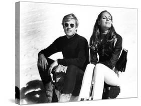Downhill Racer, Robert Redford, Camilla Sparv, 1969-null-Stretched Canvas