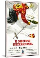 Downhill Skiing Promotion - Il Concurso Internacional-null-Mounted Poster