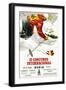 Downhill Skiing Promotion - Il Concurso Internacional-Lantern Press-Framed Art Print