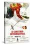 Downhill Skiing Promotion - Il Concurso Internacional-Lantern Press-Stretched Canvas