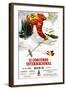 Downhill Skiing Promotion - Il Concurso Internacional-Lantern Press-Framed Art Print