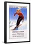 Downhill Snow Ski France-Unknown Unknown-Framed Giclee Print