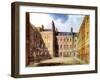 Downing Street, Westminster, 19th Century-John Chessell Buckler-Framed Giclee Print