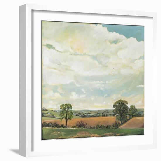 Downland Sky, 2001-Margaret Hartnett-Framed Giclee Print