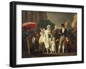 Downpour, 1803-1804-Louis Leopold Boilly-Framed Giclee Print