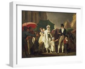 Downpour, 1803-1804-Louis Leopold Boilly-Framed Giclee Print