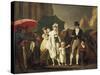 Downpour, 1803-1804-Louis Leopold Boilly-Stretched Canvas
