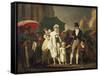 Downpour, 1803-1804-Louis Leopold Boilly-Framed Stretched Canvas